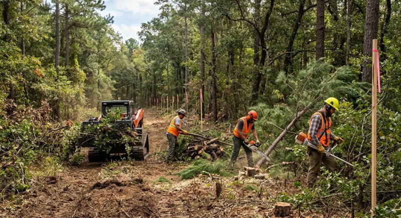 Lakefront Property Clearing in Marietta, GA